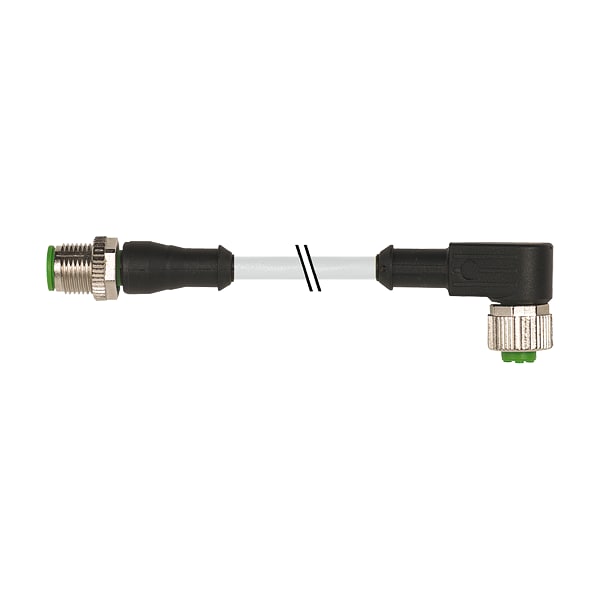 Murrelektronik M12 male 0 Degree / M12 female 0 Degree shielded, PUR 5x0.34 shielded bk UL/CSA+dr 7000-40101-2330200 - main